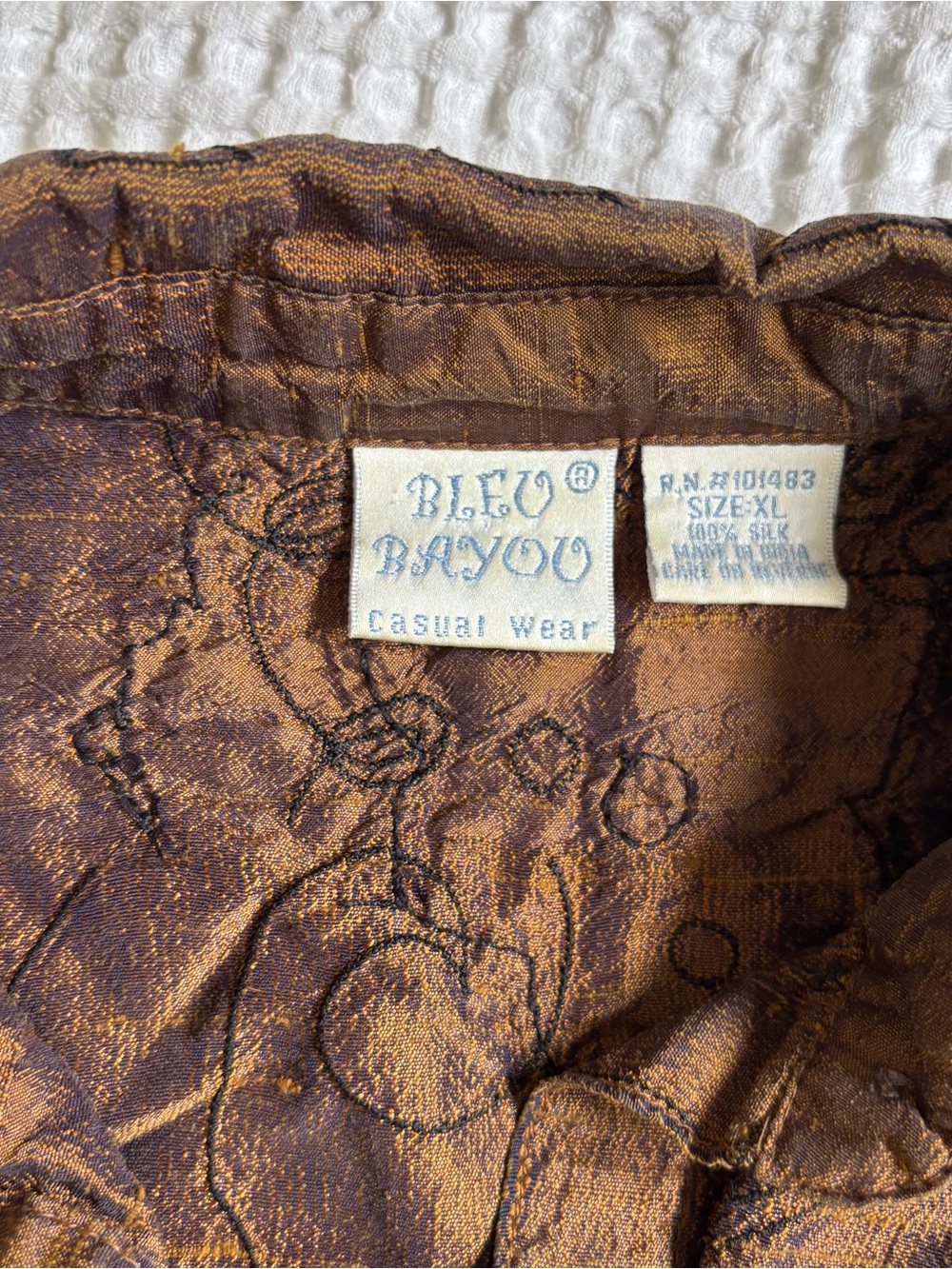 Blue Bayou button up - Picture 3 of 6